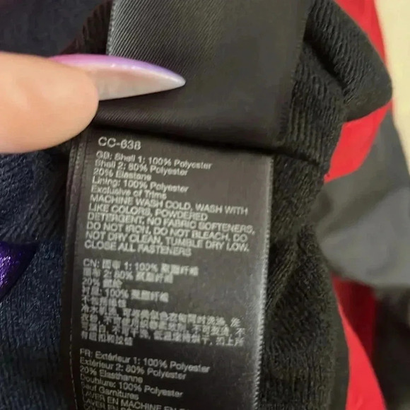 Marmot Wind Breaker Jacket Red & Gray Outdoor Spring Running‎ Hiking Camping - Picture 9 of 11